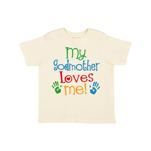 Inktastic My Godmother Loves Me Boys or Girls Toddler T-Shirt