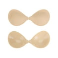 thumbnail image 2 of Spencer Women's Adhesive Bra Strapless Sticky Bras Invisible Reusable Backless Push up Silicone Bra for Backless Dress, 2 of 10