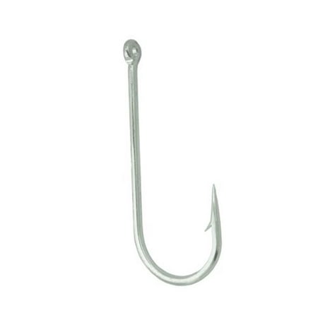 SP11-3L3H Saltwater P-Bend Fly Fishing Hook, Size 6 - Pack of