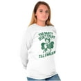 thumbnail image 4 of Popeye Saint Patricks Day Party Long Sleeve TShirt Men Women Brisco Brands X, 4 of 6