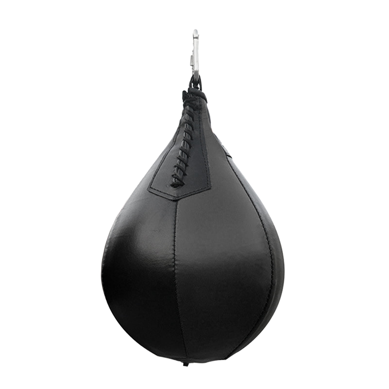 Leather Speed Ball Training Punching Speed Bag Boxing MMA Pear Punch Bag 