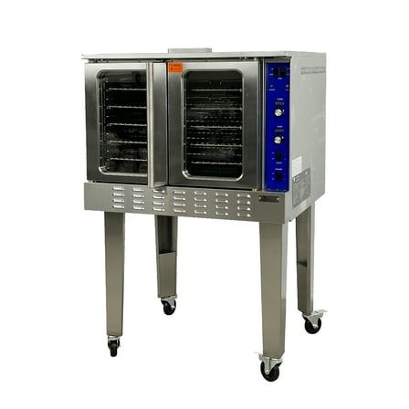 54,000 BTU Commercial Convection Oven, 38'' Width Natural Gas Propane, Freestanding