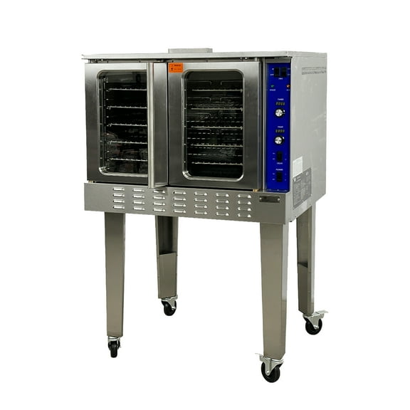 54,000 BTU Commercial Convection Oven, 38'' Width Natural Gas Propane, Freestanding