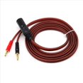 thumbnail image 2 of 4X Cable de Altavoz XLR A Banana, Cable de Audio XLR de 3 Pines Macho A Doble Banana, Enchufe de 4 mm Chapado en A XLR3 Pro HiFi, 2 of 10