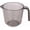 3/4 cup 150ml brown transparency, variant on Plastic Measuring Cup Clear Graduated Measuring Cups Plastic Mug with Spout and Handles Ounce and Ml Cup Marking for Recipe Ingredient, Flour, Water, Liquid (3/4 cup 150ml brown transparency)