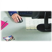 20" x 36" Krystal View™ Non-Glare Antimicrobial Desk Pad Organizer with Microban®, Satin