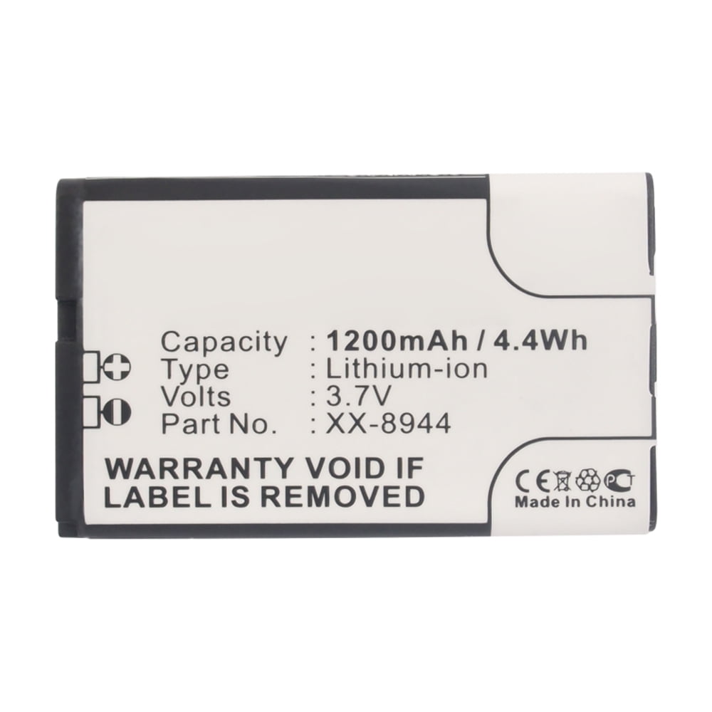 Synergy Digital Cell Phone Battery, Compatible with Sagem MYX-8 Cell Phone,  (Li-ion, 3.7V, 1200mAh) Ultra High Capacity, Replacement for Sagem Battery  - Walmart.com