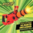 thumbnail image 4 of Adventure Force Lancer Pump-Action Gatling Foam Dart Blaster, 11 Pieces, 4 of 6