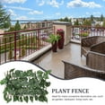 thumbnail image 3 of Chidian Artificial Trellis Screening Artificial Green Plant Wall Simulated Green Leaf Fence Balcony Decoration, 3 of 10