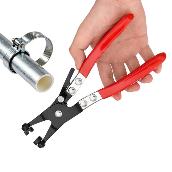 SHENERDA Hose Clamp Pliers Heavy Duty Professional Non-Slip Auto Supplies with Handle Ear Clamp Pliers for Car Repair Motorcycle Truck Maintenance Garage Mechanic Vehicle Restoration Road polite
