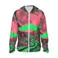 thumbnail image 1 of Fotbe Neon Desert Moon Chaqueta con Protección Solar UPF 50+ para Hombre y Mujer, Camisa con Capucha y Bolsillos-XX-Large, 1 of 7
