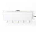 thumbnail image 2 of Youngever Plastic Key Holder for Wall, Entryway Mail Holder with 5 Key Hooks, Wall Storage Organizer, 2 of 4