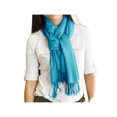 thumbnail image 5 of Fashion Women's Scarf Lightweight Long Scarfs Luxury Lady Classic Range Pashmina Silk Solid colors Wraps Shawl Stole Soft Warm Scarves For Women, 5 of 5