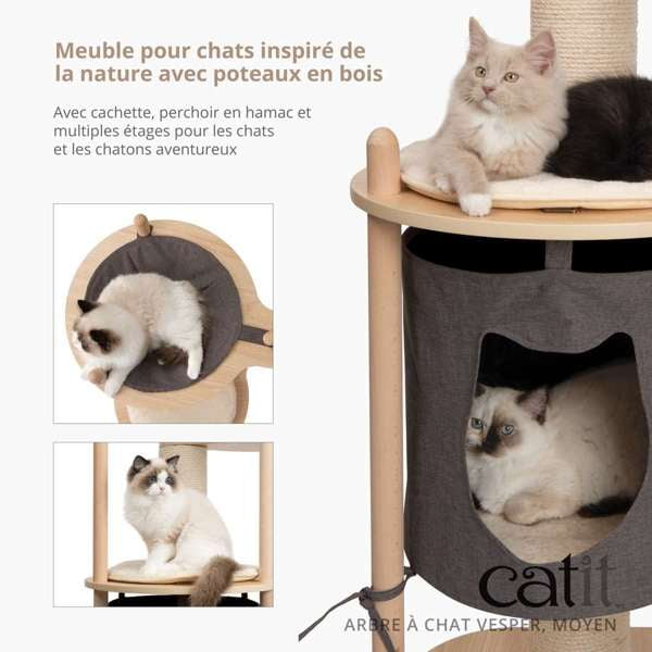 Catit Vesper Cat Treehouse Furniture Large