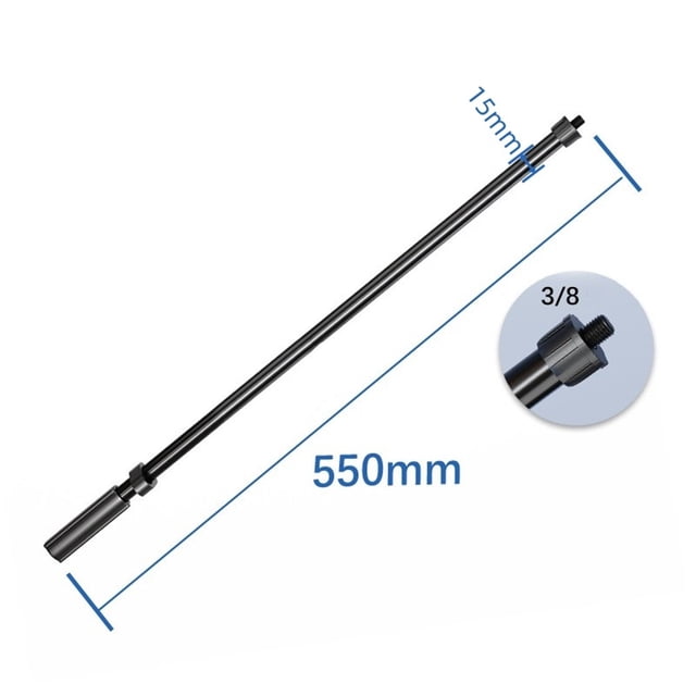 Mosiee Microphone de Sol Trépied Support Vidéo en Direct Bras d'Extension 55Cm