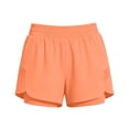 thumbnail image 7 of Josdec Double-layer Yoga Shorts for Women with Pockets Elastic Waisted Running and Fitness Summer Casual Wear, 7 of 7