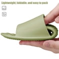 thumbnail image 6 of Deago Portable Foldable Travel Slippers for Women Men Lightweight Non-Slip Quick Dry House Indoor Slides Bathroom Shower Shoes Spa Gym Swimming Beach Sandals, 6 of 9