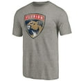 thumbnail image 2 of Men's Gray Florida Panthers New Logo Tri-Blend T-Shirt, 2 of 3
