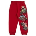 thumbnail image 3 of Monster Jam Grave Digger El Toro Loco Megalodon Monster Truck T-Shirt and Fleece Jogger Pants Outfit Set Toddler to Big Kid, 3 of 5