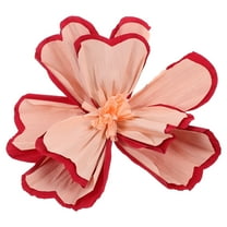FRCOLOR  Three-dimensional Decoration Embossed Paper Flowers Decorative Pleated