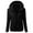 A Black, variant on 2026 Womens Fleece Hoodis Coat Long Sleeve Zipper Jackets with Pockets Fall Winter Warm Open Front Plush Outwear Solid Color Sweater Comfy Jacket Blouse