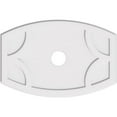 thumbnail image 1 of Ekena Millwork CMP32X21KY-04000 4 in. ID x 17.25 in. Rectangle Kailey Architectural Grade PVC Contemporary Ceiling Medallion, 1 of 1