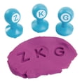 thumbnail image 4 of Colorations Alphabet Dough Stampers Set Letras Mayúsculas - Juego De 26 Sellos De Letras Divertida Herramienta De Aprendizaje Abc Para Niños Pequeños Ideal Para El Aprendizaje En El Aula Y En El Hogar, 4 of 7