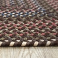 thumbnail image 3 of Colonial Mills Lucid Braided Multi Runner - Earth Brown 30"x10' Rug, 3 of 8