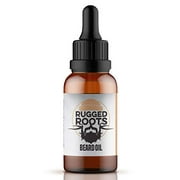 Beard Oil and Leave in Conditioner Softener,(Amber Sandalwood) Promotes Healthy Beard Growth. Soothes Dry Itchy Beard, Unique Valentines Day Gift for Men