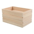 thumbnail image 1 of Raindrops Rustic Wood Basket Wooden Box Beige Minimalist Book Storage For Families 1Pcs, 1 of 7