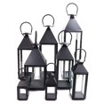 thumbnail image 3 of Candelabro de lámpara de viento de hierro, candelabro de metal, artesanía de vidrio, candelabro creativo retro romántico, accesorios, 3 of 3