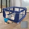 thumbnail image 1 of Corral para mascotas XVISHX 107 x 107 cm para interior y exterior para cachorros, 1 of 7
