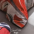 thumbnail image 4 of Edredón Lavable Sídney Mat-Xl/Qs Poliester Rojo Concord, 4 of 4