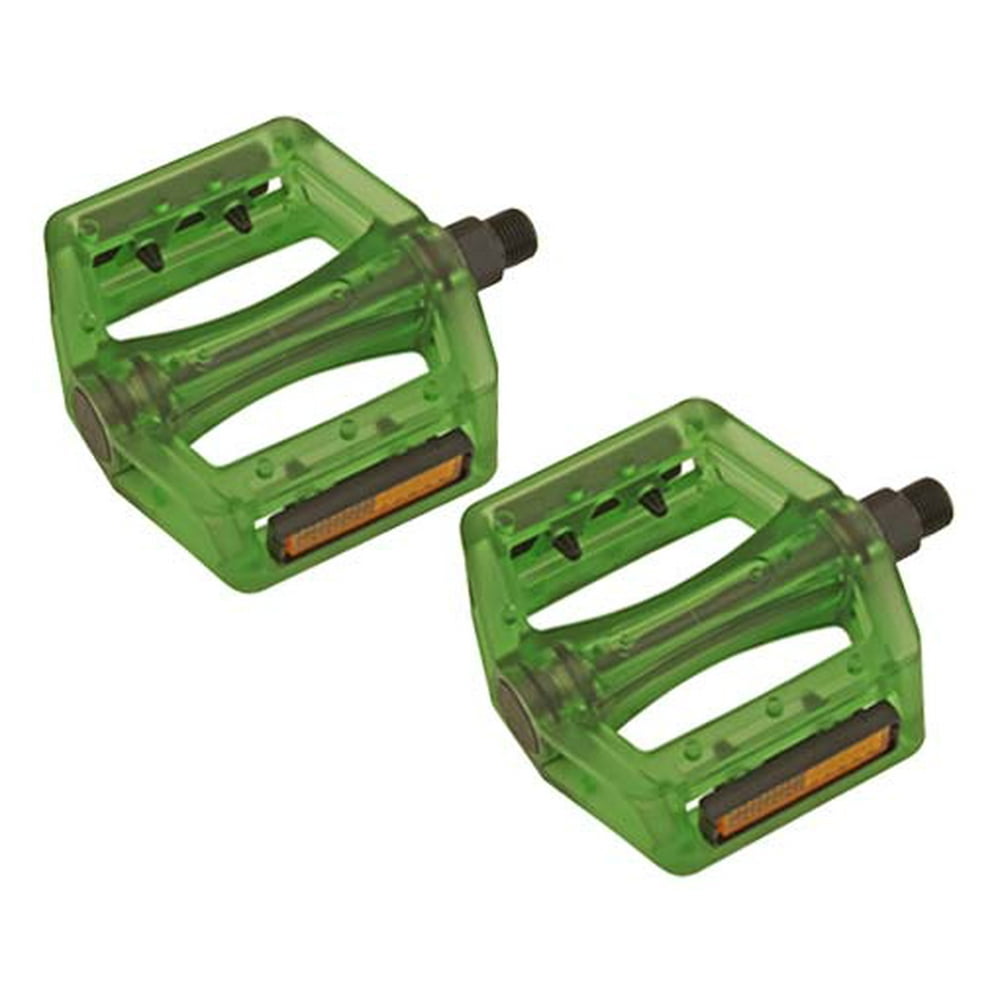 neon green pedals