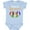 AE-Light Blue, variant on Guinea Pig Whisperer Boys or Girls Baby Bodysuit