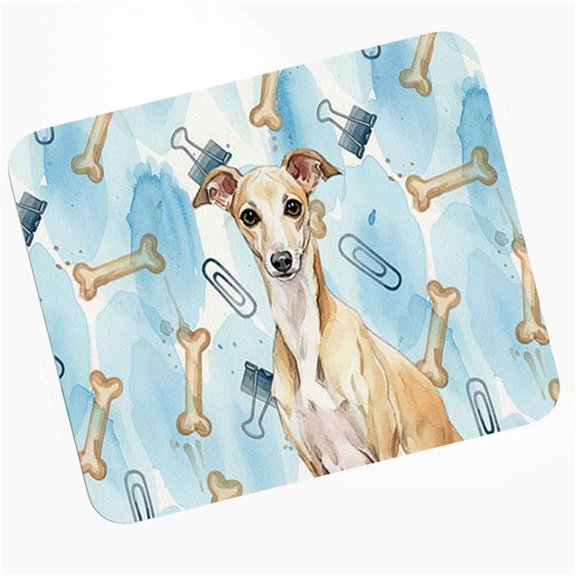 Carolines Treasures DAC9340MP 8 x 9.5 in. Fawn Italian Greyhound Coworker Mouse Pad, Heat Resistant Trivet Hot Pad