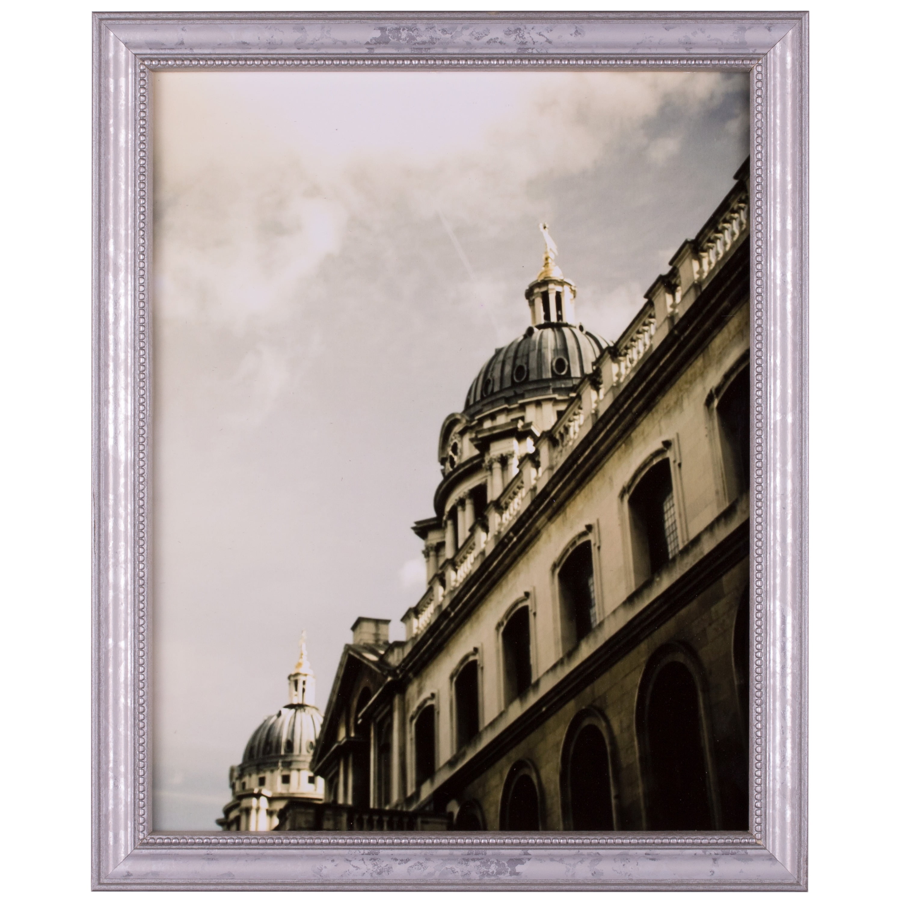 Craig Frames 314SI, 18 x 24 Inch Ornate Picture Frame, Silver