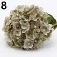 thumbnail image 2 of Opolski 1 Bouquet Faux Artificial Silk Flower Hydrangea Leaves Wedding Party Decor Craft, 2 of 8