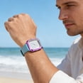 thumbnail image 3 of ERK 1Pcs Universal Smart Watch Band Protective Cover Durable Flexible Full Shockproof Scratch Screen Protector For Fitness Activity, 3 of 4