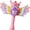 Pink, variant on Magic Wings Bubble Wand with Music and Lights, Automatic Bubble Blower Machine, Battery Operated Fairy Princess Bubble Maker for Outdoor Summer Fun
