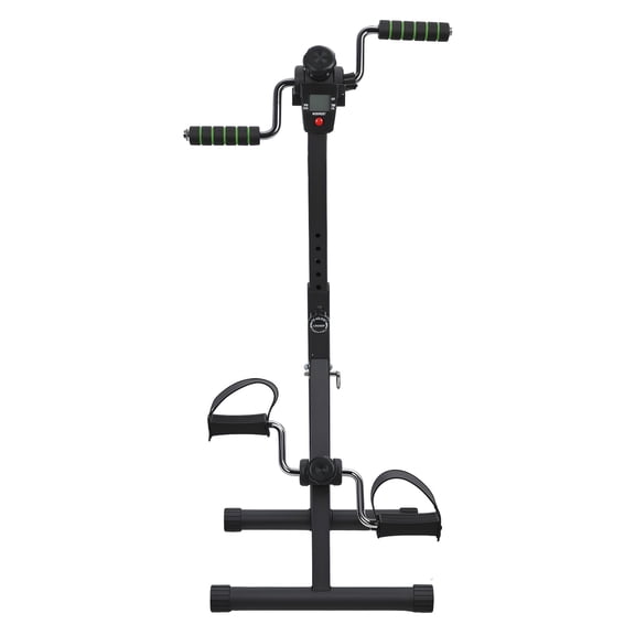 Dbuoem Elderly Exercise Bike,Hand Arm Leg Knee Peddler,Upper Lower Limb Rehabilitation Machine,Adjustable Home Pedal Exercise Bike for Total Body,Black
