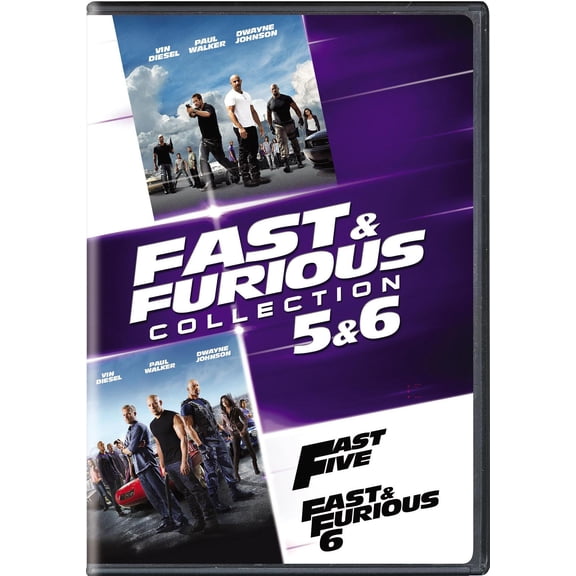 Fast & Furious Collection: 5 & 6 (DVD Double Feature) [DVD]