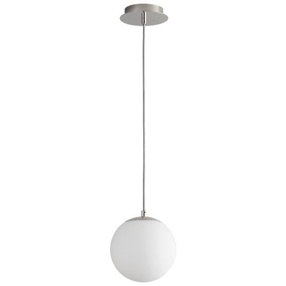 8 Inch 120V 5.1W 1 Led Pendant-Polished Chrome Finish-3000 Color Temperature Oxygen Lighting 3-671-20