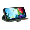 thumbnail image 4 of Case for LG K40S Leather Wallet Book Flip Folio Stand View Cover - Green, 4 of 5