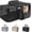 Black, variant on Carrier Soft for Small to Medium-Sized Cats,Up to 15 Lbs, TSA Airline Approved Soft Sided Pet Carrier,Collapsible Travel Carry Bag(Grey)