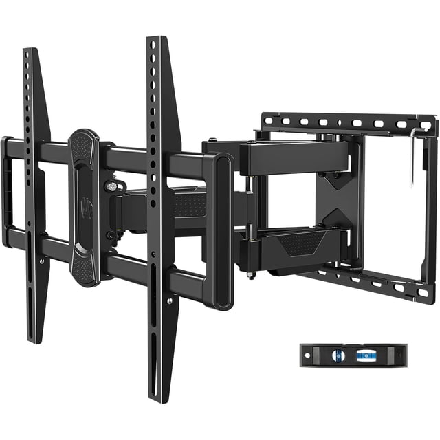 Mounting Dream Soporte de pared para TV con certificación UL para la mayoría de televisores de 42 a 84 pulgadas, soporte para TV de movimiento completo con giro e inclinación, soporte para TV con braz