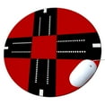 thumbnail image 1 of KuzmarK Round Mousepad / Hot Pad / Trivet - Traffic, 1 of 1