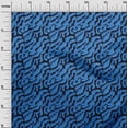 thumbnail image 2 of oneOone Polyester Spandex Blue Fabric Animal Skin Diy Clothing Quilting Fabric Print Fabric By Yard 56 Inch Wide-3FI, 2 of 4