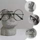 thumbnail image 3 of Soporte de mesa para gafas con forma de estatua Moai. Soporte decorativo para gafas., 3 of 7