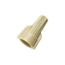 Ideal Twister Medium Tan Copper to Copper Wire Connector - Durable - 100 Pack